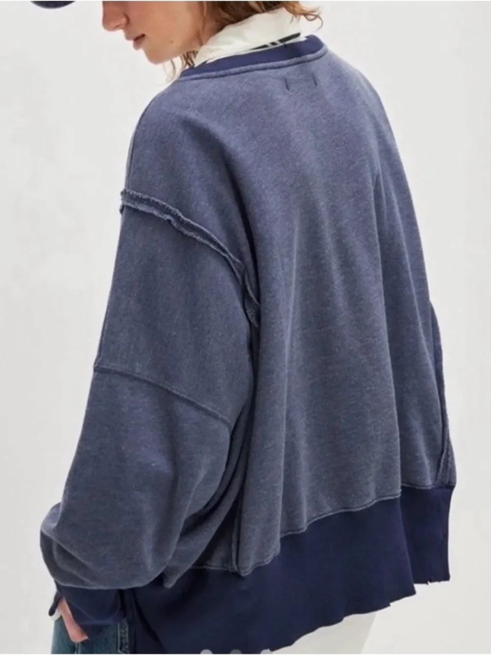 NWT Free People Sydney Graphic Camden Sweatshirt